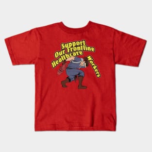 Support Our Frontline Healthcare Workers Kids T-Shirt